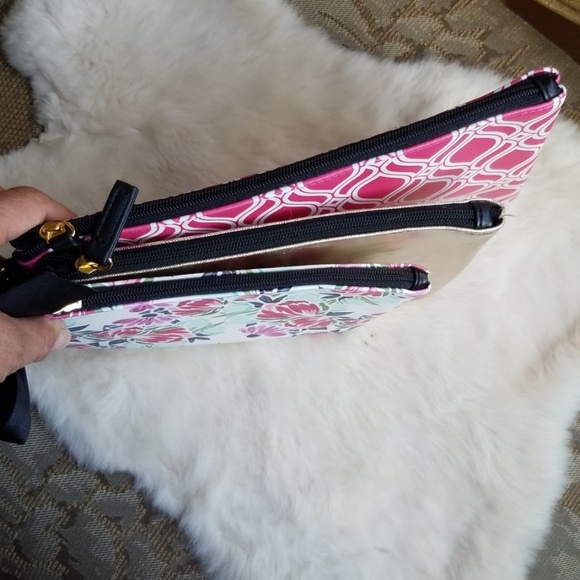 👜3 Piece Cosmetic Bag Set NWT - Picture 4 of 4